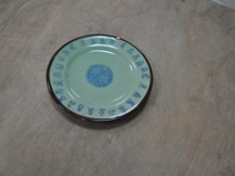 青釉"寿"碟