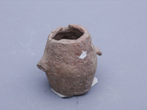 新石器时代夹砂红陶罐