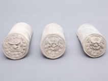 清代狮头瓦当