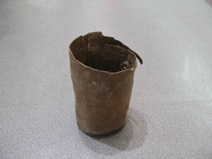 1936年10月红军会宁会师期间红军用过的树皮桶