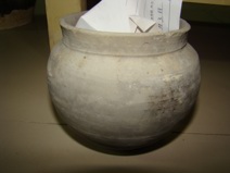 金代灰陶罐