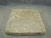 宋代雕刻贯线纹方形墓砖