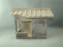 汉代灰陶屋