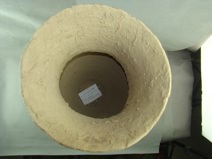 常山下层文化宽白菱形纹彩陶尊