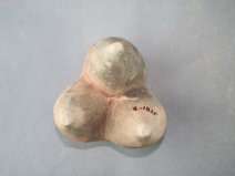 寺洼文化红陶三足鬲