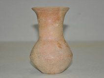 新石器时代长颈红陶尊