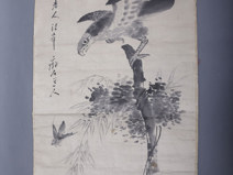 清代詹沄水墨中堂
