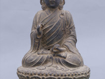 明代五智冠铜坐佛