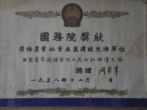 国务院奖状